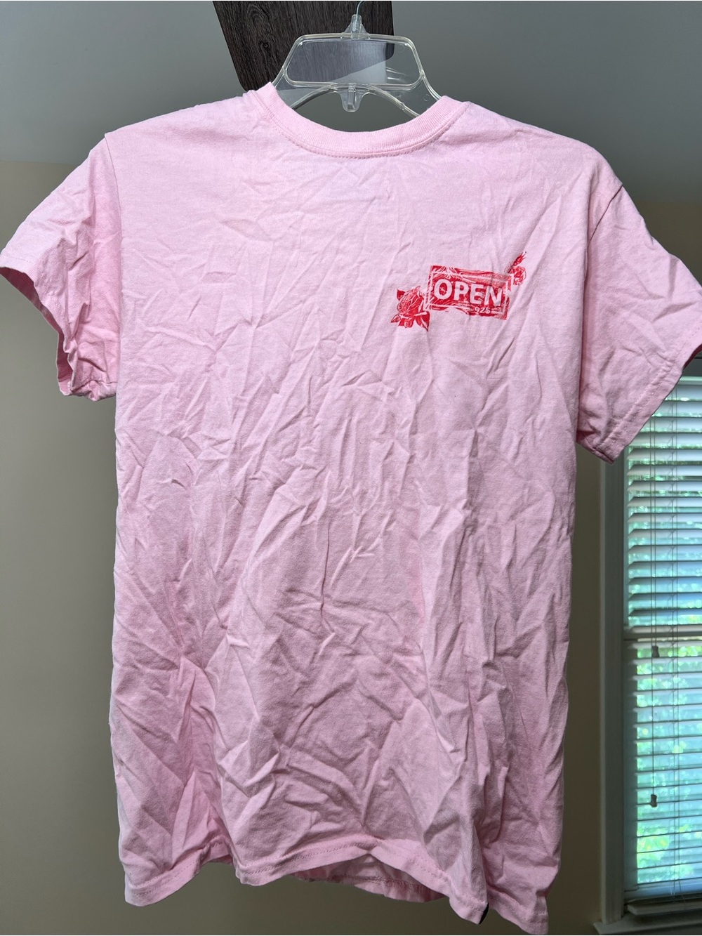Men's Pink Graphic Tee